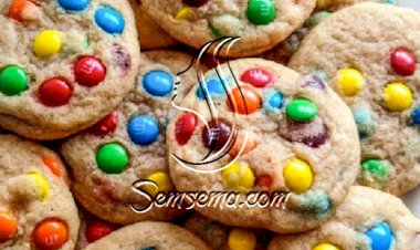 طريقة عمل كوكيز ام اند امز