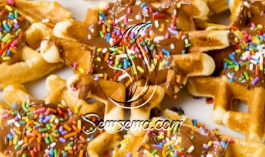 طريقة عمل وافل بالشوكولاته