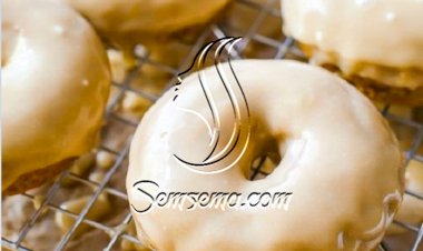 طريقة عمل دونات بالصوص الابيض