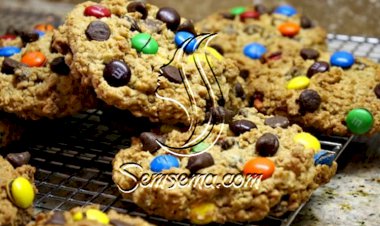 طريقة عمل كوكيز الشوفان بزبدة الفول السوداني