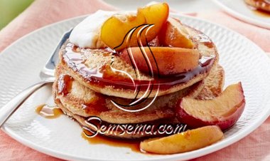 طريقة عمل بان كيك الشوفان صحي