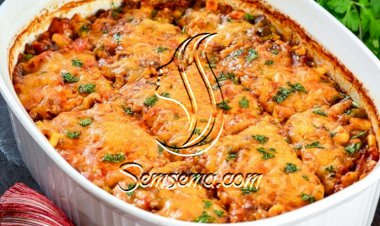 طريقة عمل رز باللحم في الفرن