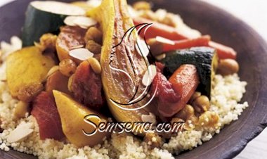 طريقة عمل الكوسكوس بالخضار