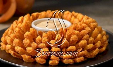 طريقة عمل البصل المقلي المقرمش