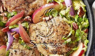 طريقة عمل صينية الدجاج بالتفاح