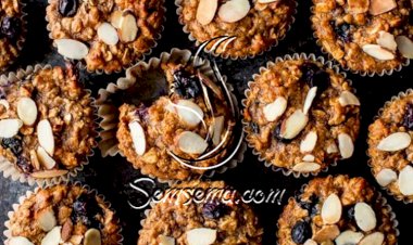 طريقة عمل كب كيك بالتوت البري