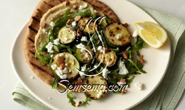 طريقة عمل سلطة الكوسا المشوية