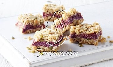 طريقة عمل حلى الشوفان وجوز الهند