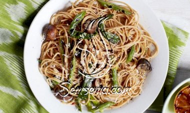 طريقة عمل مكرونة بالمشروم صيامى