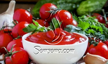 طريقة عمل صلصة الكاتشب في المنزل