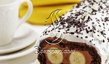 طريقة عمل كيكة الموز بالشوكولاته