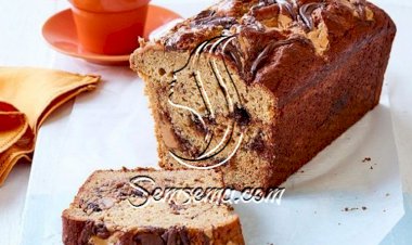 طريقة عمل كيك النوتيلا والموز