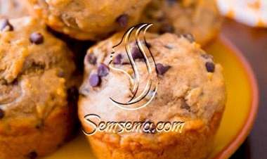 طريقة عمل مافن الموز و زبدة الفول السوداني