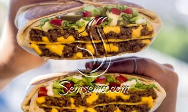 طريقة عمل سندويشات تورتيلا باللحم المفروم