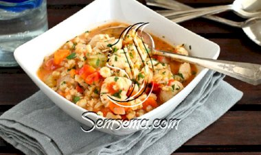 طريقه عمل شوربه الشعير بالدجاج