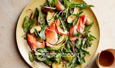 طريقة عمل سمك السلمون دايت