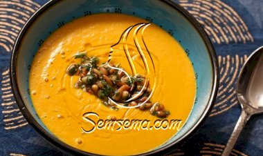 طريقة عمل شوربة الجزر المغربية