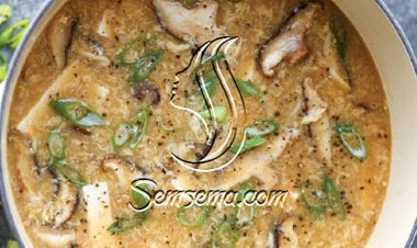 طريقة عمل شوربة الفطر بدون كريمة