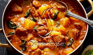 طريقة عمل الكاري الهندي باللحم