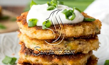 طريقة عمل اقراص البطاطس المقلية بالجبنة