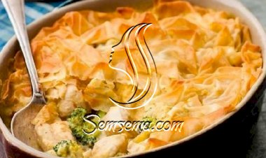 طريقة عمل فطيرة الدجاج برقائق الفيلو