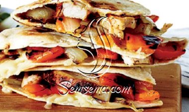 طريقة عمل ساندوتش تورتيلا بالدجاج