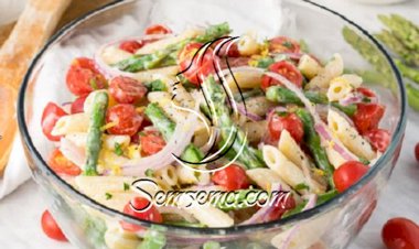 طريقة عمل سلطة المكرونة بالزبادي و الخضار