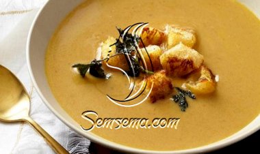 طريقة عمل شوربة الكستناء بالخضار