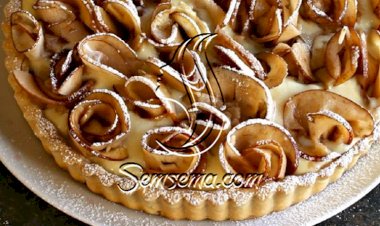 طريقة عمل تارت التفاح بطريقة سهلة