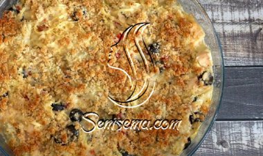 طريقة عمل النودلز بالتونة و الخرشوف