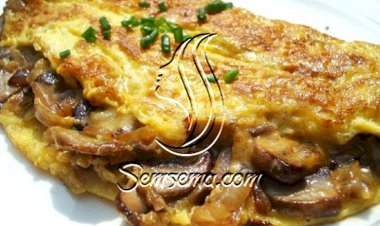 طريقة عمل بيض اومليت بالفطر