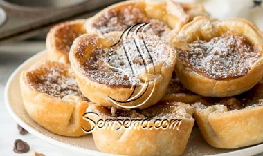 طريقة عمل ميني تارت الجوز