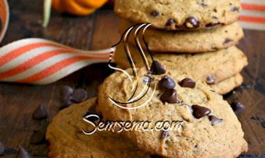 طريقة عمل كوكيز القرع و الشوكولاتة