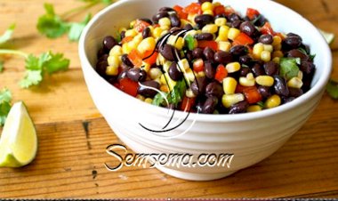 طريقة عمل سلطة الفول بالخضار