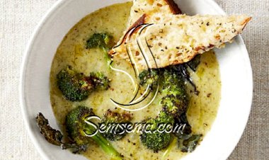 طريقة عمل شوربة البروكلي والبطاطس