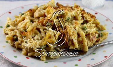طريقة عمل مكرونة بالدجاج سهلة