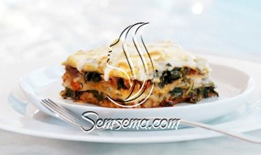 طريقة عمل لازانيا بالسبانخ والجبن