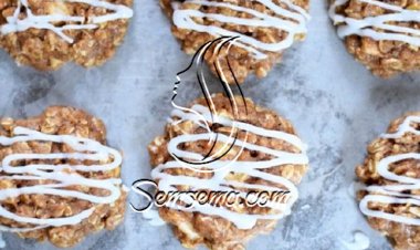 طريقة عمل كوكيز التفاح والشوفان