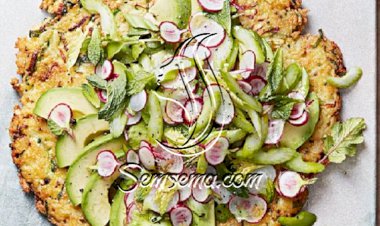 طريقة عمل العجة بالارز بالفرن