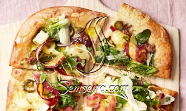 طريقة عمل البيتزا الايطالية بالسجق