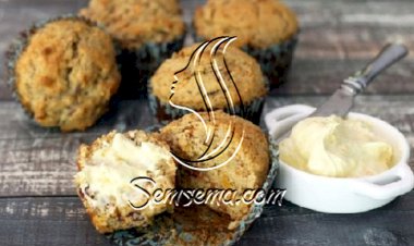 طريقة عمل مافن الجزر والجوز