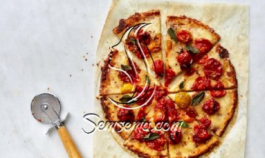 طريقة عمل بيتزا القرنبيط بدون دقيق