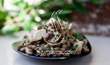 طريقة عمل سلطة العدس بالتونة للرجيم