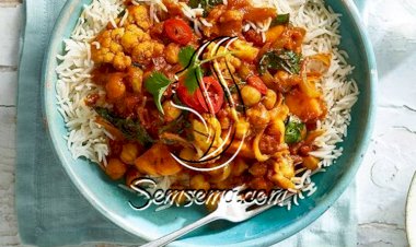 طريقة عمل ايدام الزهرة مع البطاطس