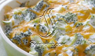 طريقة عمل البروكلي بالجبن بالفرن