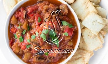 طريقة عمل مسقعة الباذنجان بدون قلي