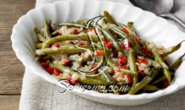 طريقة عمل الفاصوليا الخضراء بزيت الزيتون