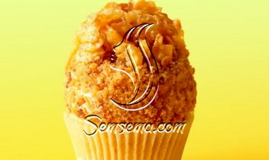 طريقة عمل الكب كيك بالعسل و الكورن فليكس