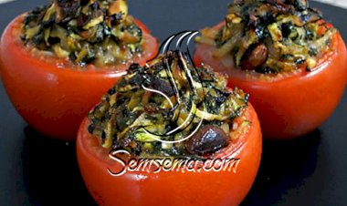 طريقة عمل طماطم محشيه بالخضار