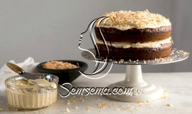 طريقة عمل كيك بكريمة جوز الهند